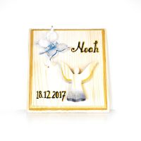 Drevený Obraz Anjel -darček k narodeniu -dekorácia anjel-narodeninový darček