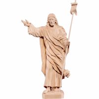 Vzkriesenie Krista drevená socha