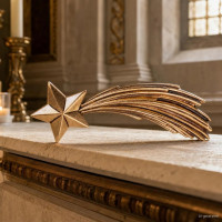 Comet star for Nativity scene