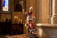 St. Augustine with heart
