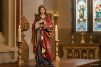 St. Dorothy with roses