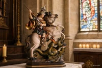 St. George on horse