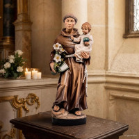 St.Anthony wooden statue