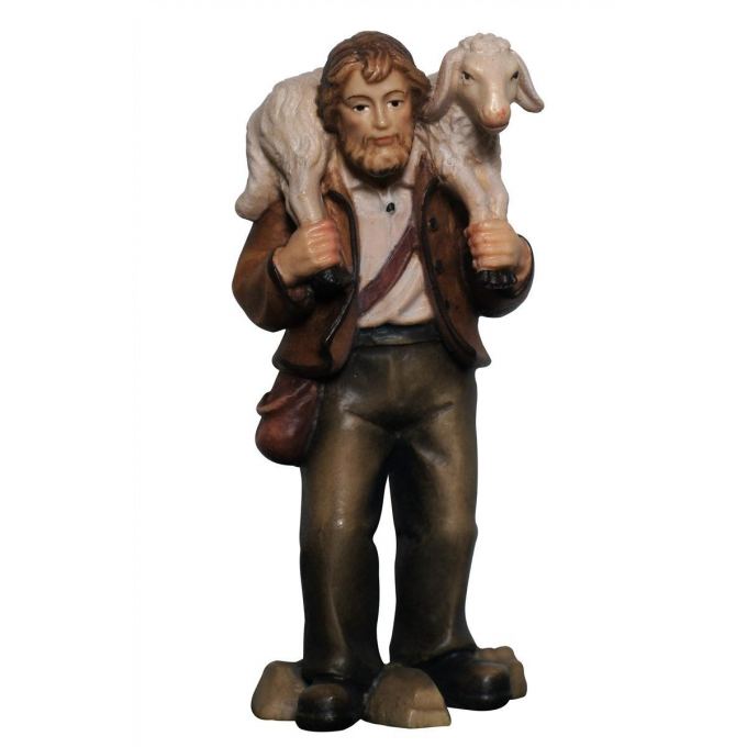 Pastier s ovečkou na pleci pre betlehem - Jeruzalem