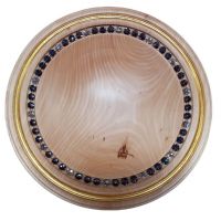 Drevená misa s krištáľom Bluesky - Labrador