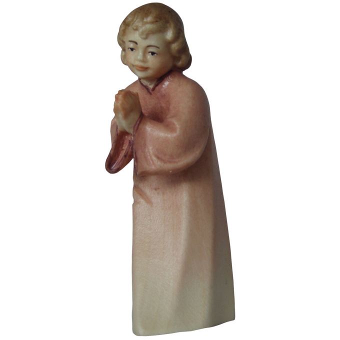 Modliaci chlapec drevená figúrka soška do Betlehema