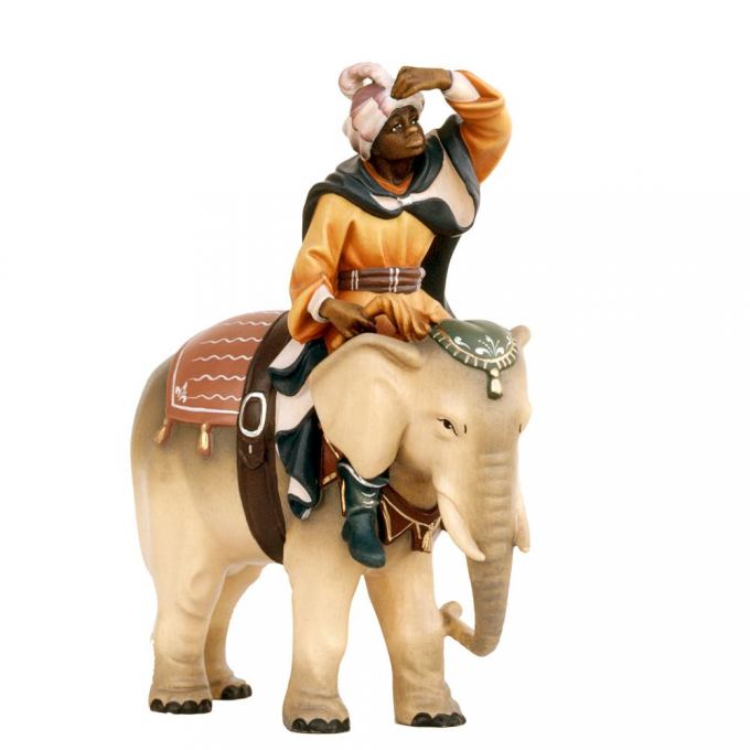 Elephant with Servant for Nativity Scene - Nativity Animals - Christmas Nativity Set