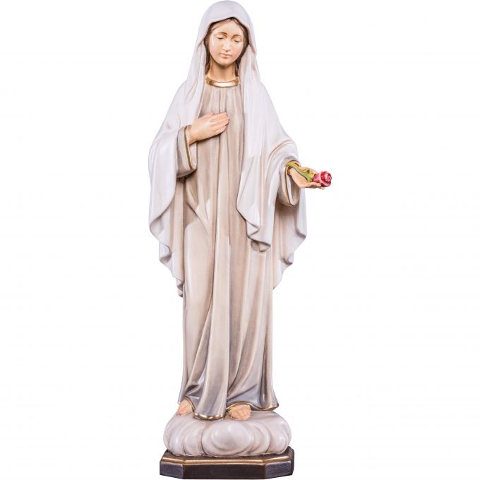 Panna Mária mieru drevená socha