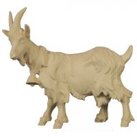 Stojaca koza so zvončekom drevená soška figúrka zvieratá do Betlehema