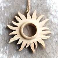 Drevené Slnko-dekorácia slnko-závesná dekorácia slnko-slnko dekorácie z dreva