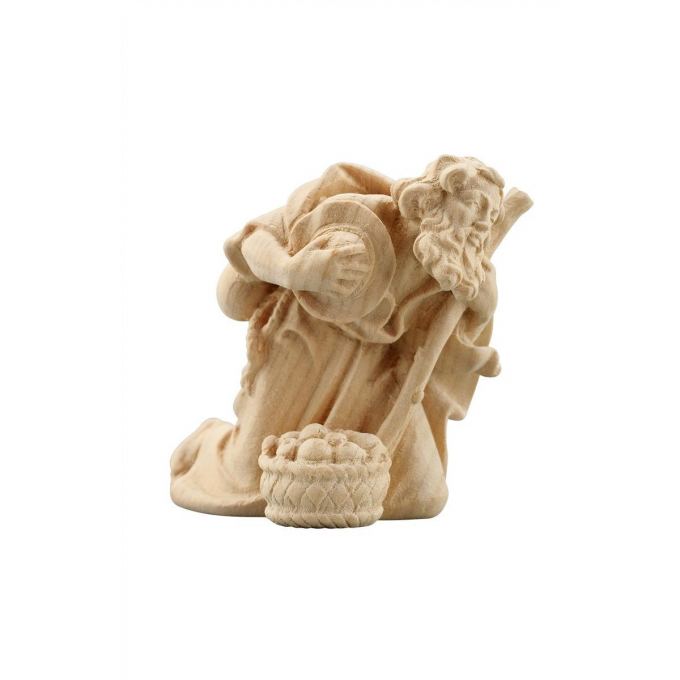 Kľačiaci pastier s palicou pre betlehem - Alpský