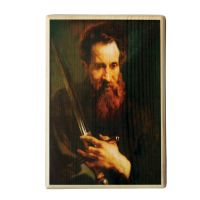 Svätý Pavol drevený obraz