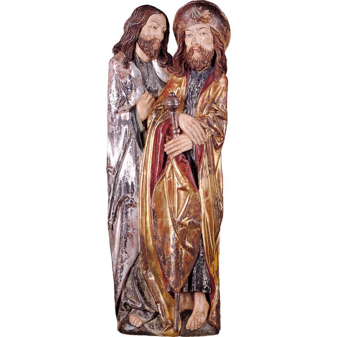 Drevený reliéf Apoštoli