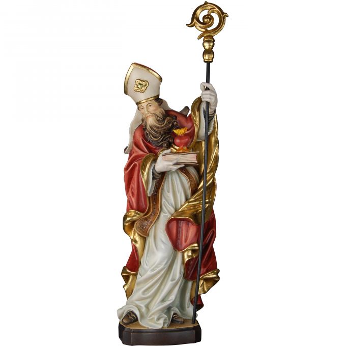 Svätý Augustín s knihou a horiacim srdcom