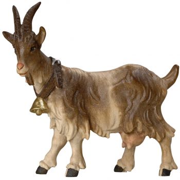 Stojaca koza so zvončekom drevená soška figúrka zvieratá do Betlehema