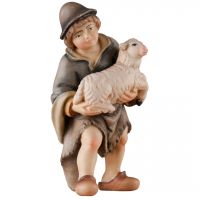 Pastierik s ovečkou drevená figúrka soška do Betlehema
