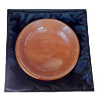 Drevená misa s krištáľom Labrador-Grenade