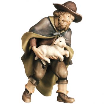 Pastier s ovcou drevená figúrka soška do Betlehema