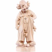 Klaun tenista drevená socha