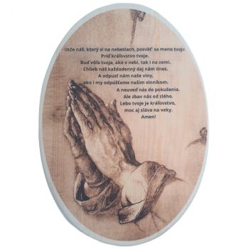 Modliace sa ruky (Albrecht Dürer) drevený obraz