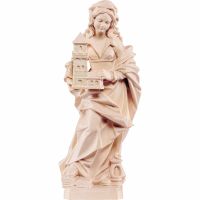 Svätá Barbora drevená socha