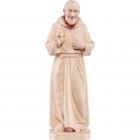 Páter Pio drevená socha