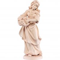 Žena s košíkom ovocia