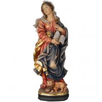 Svätá Priska (Priscila) s knihou a levom