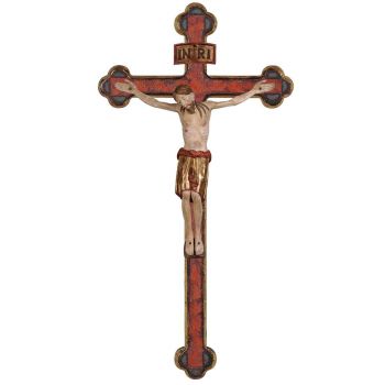 Barokový zlatý kríž s korpusom S.Damiano