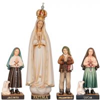 Panna Mária Fatimská pútnička s korunkou a deťmi