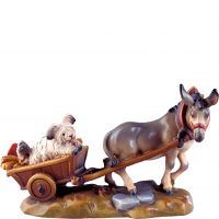 Somár s vozíkom - klasický