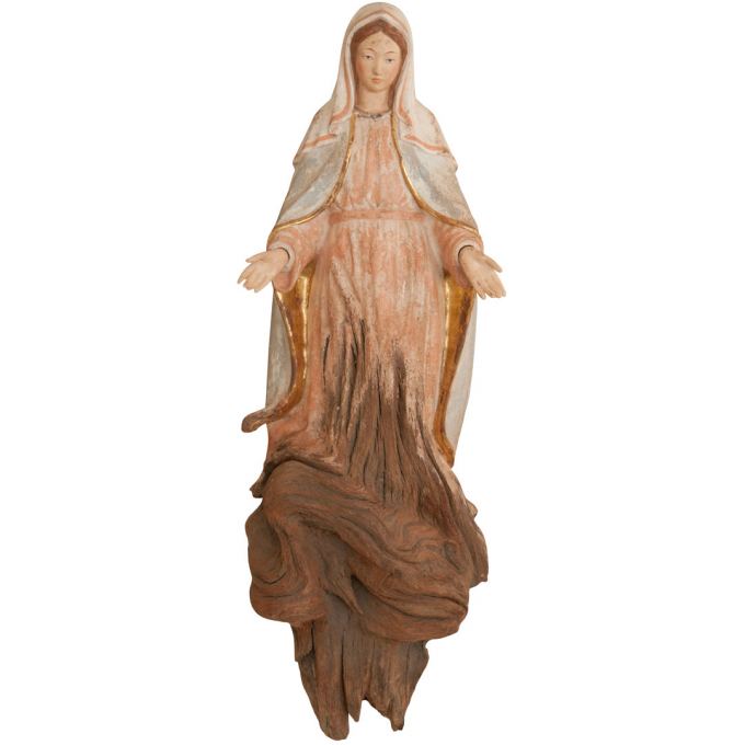 Nepoškvrnená Panna Mária koreňová socha