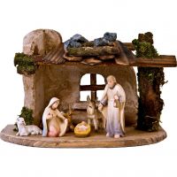 Drevený betlehem Artis so 7 figúrkami