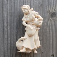 3015 Pastierka Husi pre Betlehem-Drevený Betlehem -Dreveny betlehem  - Figurky do Betlehema - Zvierata do Betlehema