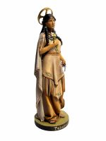 Svätá Tekakwitha, indiánska svätica, katolícke sochy, duchovné sochy, rezbárske dielo