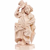 Klaun džentlmen drevená socha