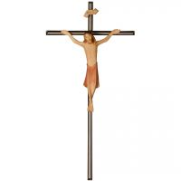 Oceľový krucifix Rafael