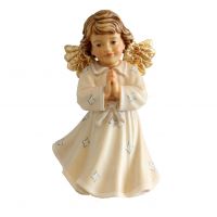 Modliaci drevený anjel