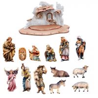 Barokovy Tradicny Vianocny dreveny Betlehem