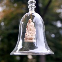 Holy family in glass bell 2
