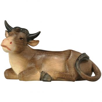 Ležiaci Býk drevená soška figúrka zvieratá do Betlehema