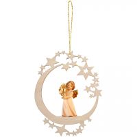 Mesiac s anjelom, kalichom a hostiou