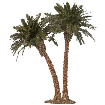 Pár palmových stromov drevený doplnok do Betlehema
