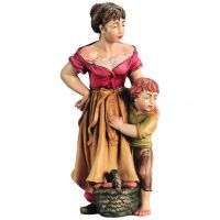 Žena s dieťaťom pre betlehem - Kráľovský