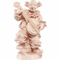 Klaun hrajúci na bendžo