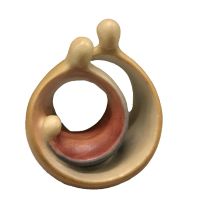 Drevená Svätá rodina moderná