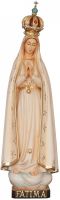 Panna Mária pútnická s korunkou drevená socha