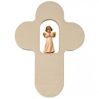 Detský krucifix s modliacim anjelom