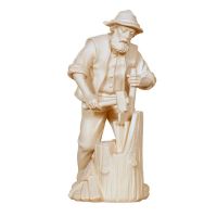 Pastier s drevom pre betlehem - Jeruzalem