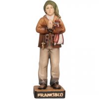 Francisco Marto drevená socha
